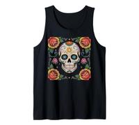Cinco de Mayo Le Jour des Morts Dia De Los Muertos Sugar Skull Débardeur
