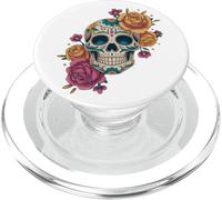 Cinco de Mayo Le Jour des Morts Dia De Los Muertos Sugar Skull PopSockets PopGrip pour MagSafe