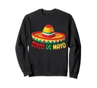 Cinco De Mayo Sombrero Mexican Kids Brick Builder Fiesta Sweatshirt