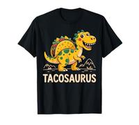 Cinco De Mayo Taco Alimentaire Mexicain Saurus Dinosaure Enfants Garçons T-Shirt