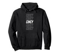 Cincy, Cincinnati, Ohio Sweat à Capuche