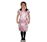 Cinda Dragon et Phoenix Filles Satin Robe Chinoise