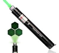 Cinder Brands Power Pointer 3000 Lampe de poche réglable en forme d'étoile - Lampe de poche avec capuchon en étoile intégré