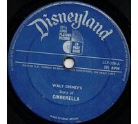 Cinderella - Cinderella - Walt Disney's Story Of Cinderella - 7" EP 33rpm 1970 - Disneyland LLP 308 - UK Press