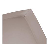 Cinderella Drap-housse en jersey Uni, Coton, taupe, 80-90 x 200cm