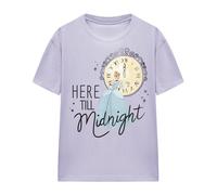 Cinderella - T-shirt réveillon du Nouvel An HERE TILL MIDNIGHT - Femme (TV25193)