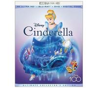 Cinderella [Ultra Hd] With Blu-Ray, 4k Mastering, Ac-3/Dolby Digital, Digital Copy, Dolby, Digital Theater System, Dubbed, Subtitled