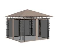 CINDERFUL Belvédère avec moustiquaire 3x3x2 Structures extérieures