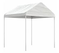 CINDERFUL Belvédère avec Toit Blanc 2 Structures extérieures