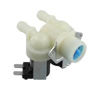 CINDTRGA Électrovanne à Double vanne d'entrée d'eau, FPS135-270G 0024000126B, la Machine à Laver à Tambour Automatique Compatible avec Haier