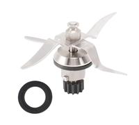 CINDTRGA Lame de mixeur Compatible for Monsieur Compatible for Cuisine Plus Couteau Mixte 12T Compatible for Silvercrest SKMK1200A1/B2