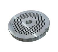 CINDTRGA Pièces de Hachoir à Viande #12, Outil de Cuisine, broyeur en Acier Inoxydable, disques de 69mm, Plaque Poreuse, Grille 2mm d'épaisseur 8mm