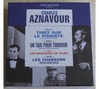 Cine + Musique - Coffret 2 Dvd + 3 Cd - Dvd : Tirez Sur Le Pianiste + Un Taxi Pour Tobrouk - Cd : Musiques De Films + Best Of
