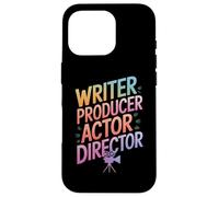 Cinéaste Scénariste Producteur Acteur Réalisateur Coque pour iPhone 16 Pro