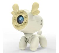 CineGlow JOYGGE NSL02 Projecteur portable Android 13 avec Wi-Fi 6 et BT 5.0 Support pour Netflix/YouTube/Primevideo, Proyector Portátil 4K 1080p pour Home Cinéma et films en plein air