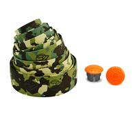 Cinelli Tape Camo Ribbon Handlebar Tape Vert,Beige Green