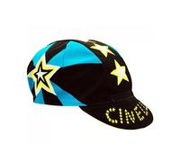 Cinelli Casquette de Cyclisme Unisexe Ana Benaroya, Mixte, Casquette de Cyclisme, STARSCAP, Etoiles, Taille Unique