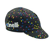 Cinelli Caleido Casquette à Pois, Multicolore, Taille Unique