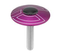 Cinelli Capuchon de Direction Top Cap violet 1 1/8"