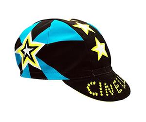 Cinelli Casquette de Cyclisme Unisexe Ana Benaroya, Mixte, Casquette de Cyclisme, STARSCAP, Etoiles, Taille Unique