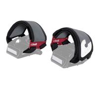 Cinelli Kink Sangle d'orteil Unisexe Noir et entièrement réfléchissant Universel