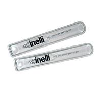 Cinelli Lot de 2 Coussinets en Gel pour Guidon de Guidon Anti-Vibrations Transparent