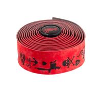 Cinelli Tape Mike Giant Velvet Handlebar Tape Rouge Red / With Custom Plugs