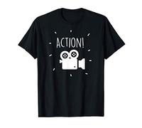Cinema, camera, action pour Cinephiles T-Shirt
