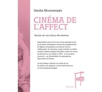 Cinéma de l'affect - Sandra Moussempès - L'attente Eds De - broché - Poésie