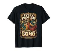 Cinéma Indien Every Problem Needs A Song T-Shirt