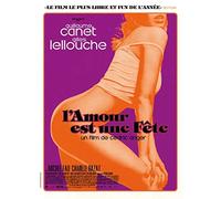 Cinema l'amour est Une Fête - 2018 - Guillaume Canet, Camille Razat - 116x156cm - Affiche Originale