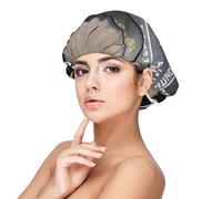 Cinema Movie Clapboard and Popcorn Adulte Bonnet de Nuit Satin Bonnet de Sommeil Élastique Bonnet de Nuit Réglable Couverture de Cheveux pour Coiffures Noir Noir Taille Unique Noir Taille Unique Noir