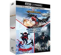 Coffret Spider-Man Cinematic Universe 3 Films : Homecoming New Generation Venom [Combo Blu-Ray, Blu-Ray 4K]