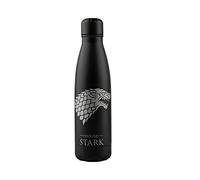 Cinereplicas Game of Thrones - Gourde Isotherme 500ml Acier Inoxidable - Licence Officielle (Stark)