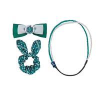 Cinereplicas - Harry Potter - Accessoires pour Cheveux Serpentard - Trendy Set de 3 - Licence Officielle