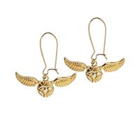 Cinereplicas Harry Potter - Boucles d'Oreilles Vif d'Or - 1 x 0,8 cm - Licence Officielle