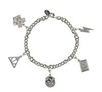 Cinereplicas - Harry Potter - Bracelet à Charms (5 charms) - Licence Officielle