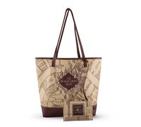 Cinereplicas Harry Potter & Pouch Marauders Map Shopping Bag Beige Enfants