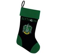 Cinereplicas - Harry Potter - Chaussette de Noël - Serpentard - 46cm - Décoration - Licence Officielle