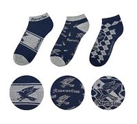 Cinereplicas Chaussettes Harry Potter Serdaigle - Set de 3 - Licence officielle - Taille 35-45 EU