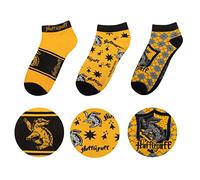 Harry Potter Pack 3 Paires De Socquettes Hufflepuff