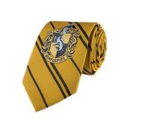 Cinereplicas HARRY POTTER - Cravate Ecusson tissé Poufsouffle - Adulte - Qualité supérieure - Licence Officielle