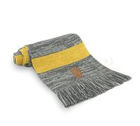 Cinereplicas Harry Potter - Echarpe Classique - Licence Officielle (Gris et jaune)