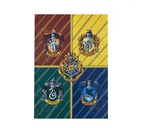 Cinereplicas - Harry Potter - Ensemble d'articles de Papeterie - Maisons Poudlard