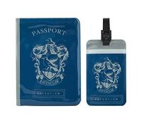 Cinereplicas Harry Potter - Étiquette à bagage & couverture de passeport Serdaigle - Licence Officielle