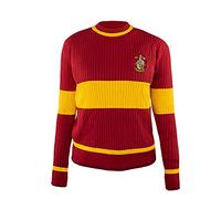 Cinereplicas Harry Potter - Pull de Quidditch Serdaigle/Gryffondor/Serdaigle/Poufsouffle - S/M/L/XL - Licence Officielle