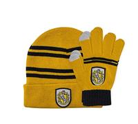 Cinereplicas Set bonnet et gants Harry Potter Maison Poufsouffle Enfants Jaune/Noir Taille unique