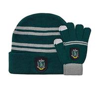 Cinereplicas Ensemble Bonnet et Gants Harry Potter Serpentard Enfant Officiel