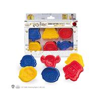 Cinereplicas - Harry Potter - Set de 6 Emporte-Pièces - Moule à biscuits cookies sablés - Licence Officielle - Personnages