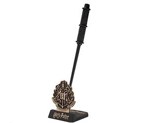 Cinereplicas Harry Potter - Stylo-baguette Severus Snape avec socle et marque-page lenticulaire - Licence officielle
